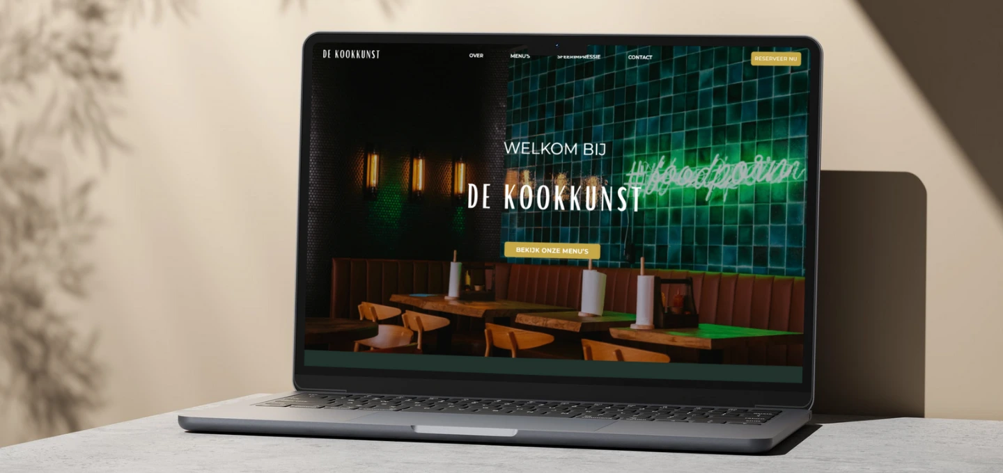 Usecase website de Kookkunst